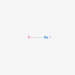 Estrutura molecular de SODIUM FLUORIDE