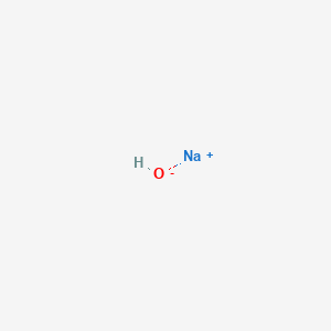 Estrutura molecular de SODIUM HYDROXIDE