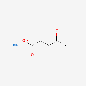 Estrutura molecular de SODIUM LEVULINATE