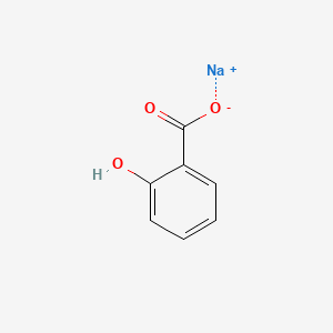 Estrutura molecular de SODIUM SALICYLATE