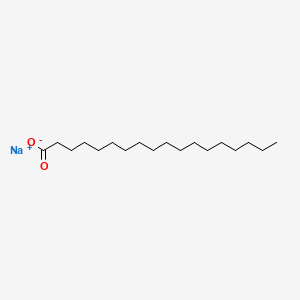 Estrutura molecular de SODIUM STEARATE