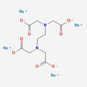Estrutura molecular de TETRASODIUM EDTA