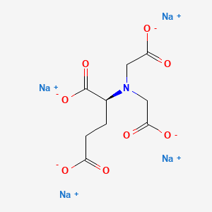 Estrutura molecular de TETRASODIUM GLUTAMATE DIACETATE