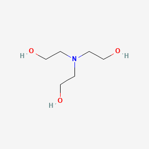 Estructura molecular de TRIETHANOLAMINE