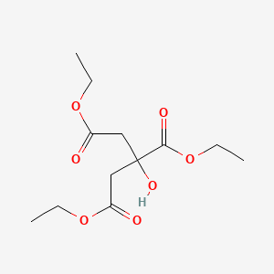 Estrutura molecular de TRIETHYL CITRATE