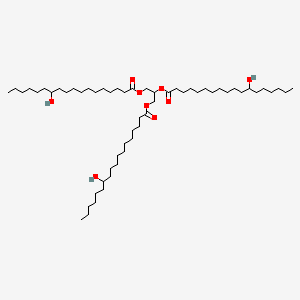 Estrutura molecular de TRIHYDROXYSTEARIN