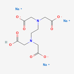 Estrutura molecular de TRISODIUM EDTA