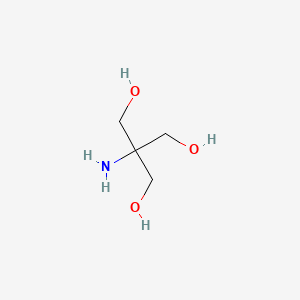 Estrutura molecular de TROMETHAMINE
