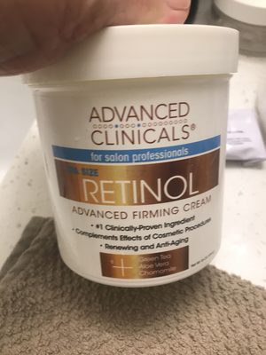 Advanced Clinicals Retinol advanced firming cream
