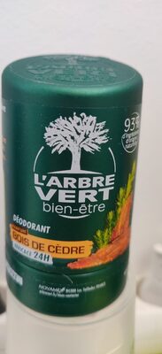 L'Arbre Vert Déodorant Bois de cèdre
