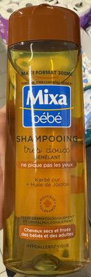 Mixa Bébé Shampoing très doux démêlant karité pur + huile de jojoba