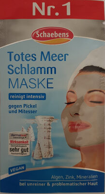 Schaebens Totes Meer Schlamm Maske