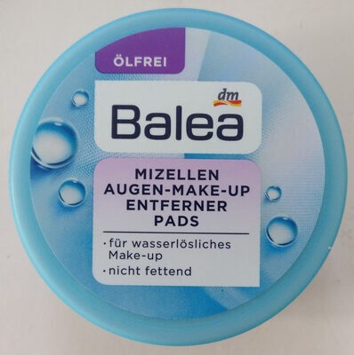 Balea Mizellen Augen Make-Up Entferner Pads