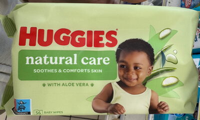 Huggies Lingettes Natural Care with Aloe Vera