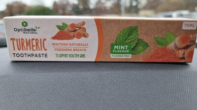 OPTISMILE NATURAL Dentifrice turmeric