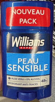 Williams Déodorant Stick Homme Peau Sensible
