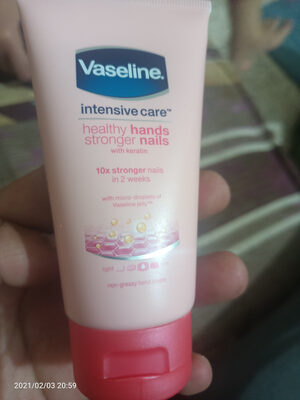Unilever Vaseline Intensive care hand cream