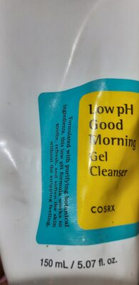 COSRX Low PH good morning gel cleanser